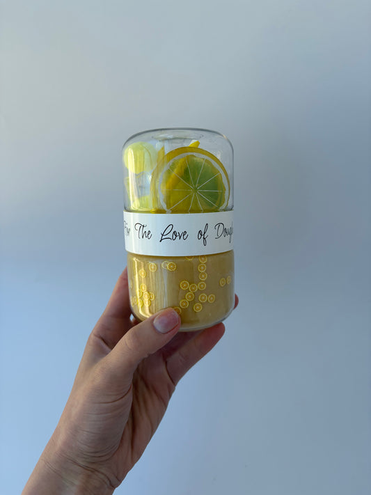 Lemonade Sensory Dough Double Jar