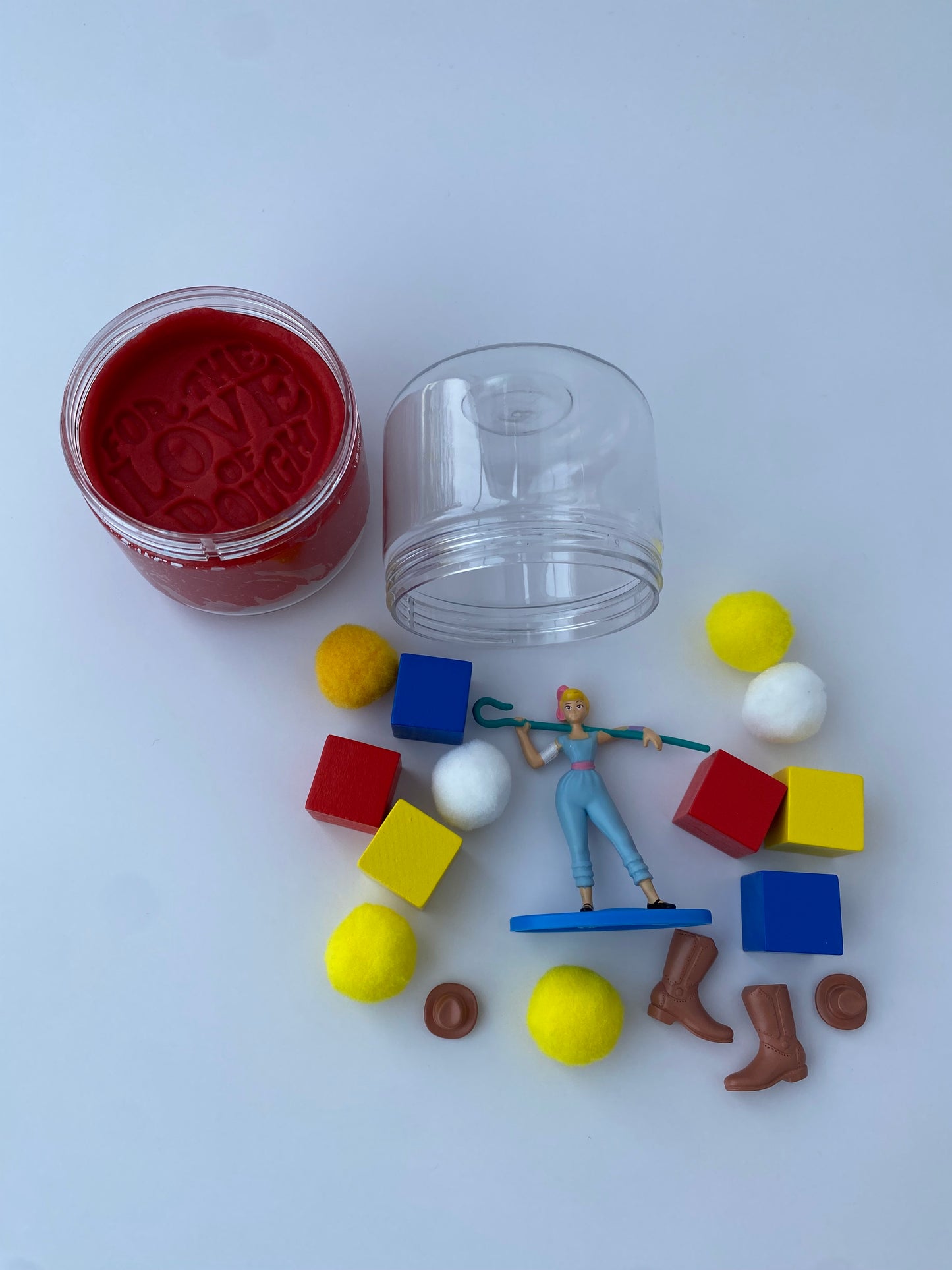 Toys Sensory Dough Double Jar