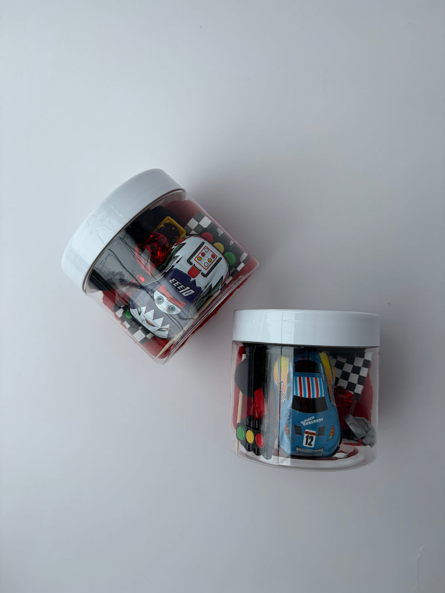 Race Car Mini Jar