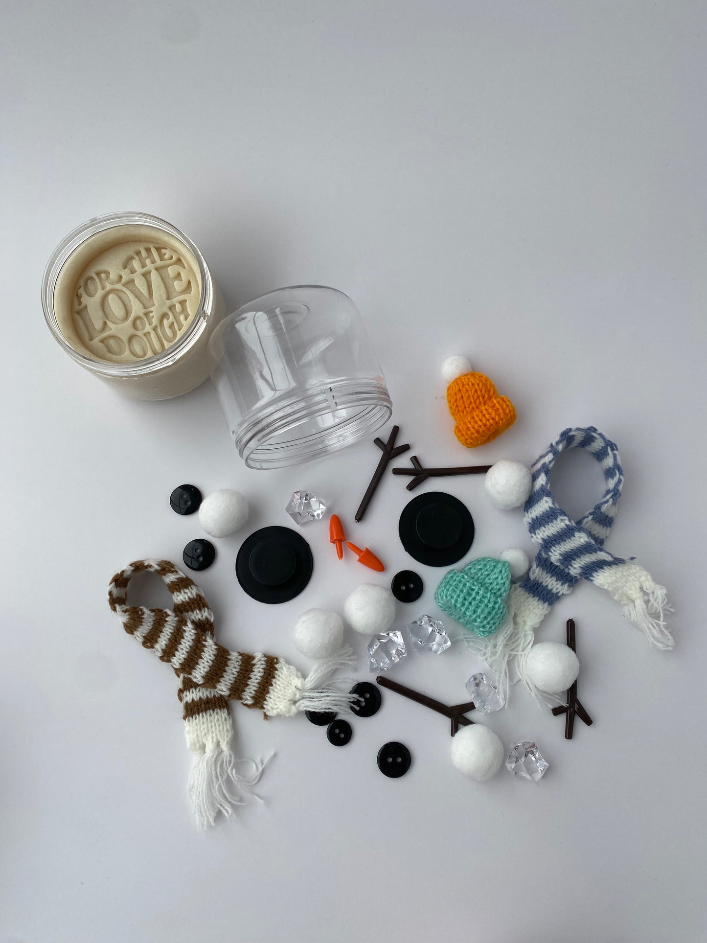 Build-A-Snowman Double Jar