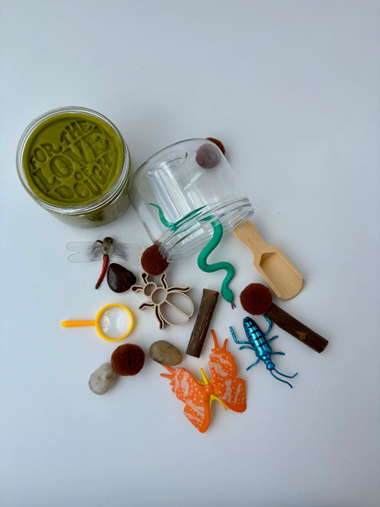 Bugs Sensory Dough Double Jar
