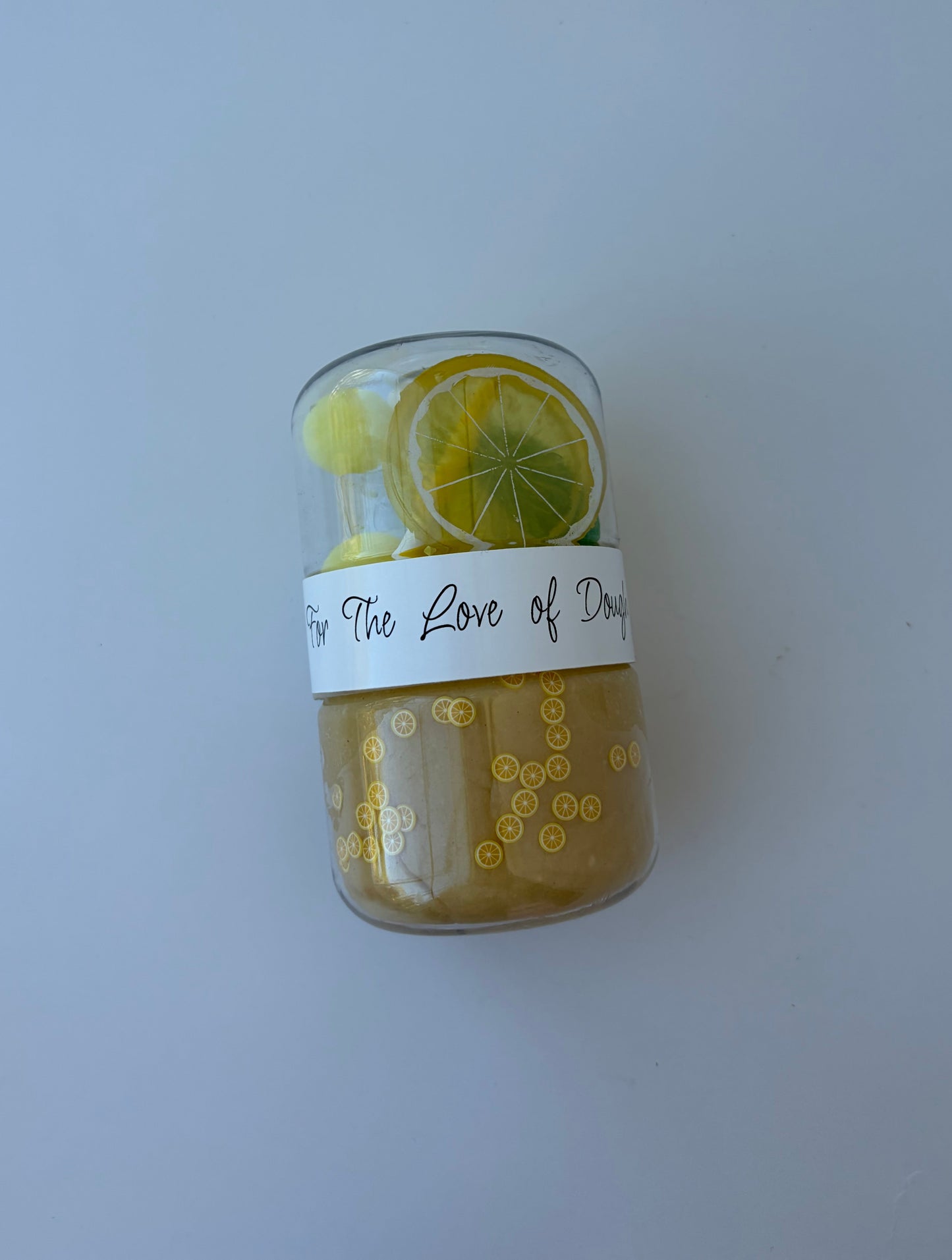 Lemonade Sensory Dough Double Jar