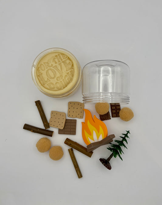 S'mores Sensory Dough Double Jar
