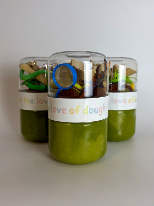 Bugs Sensory Dough Double Jar