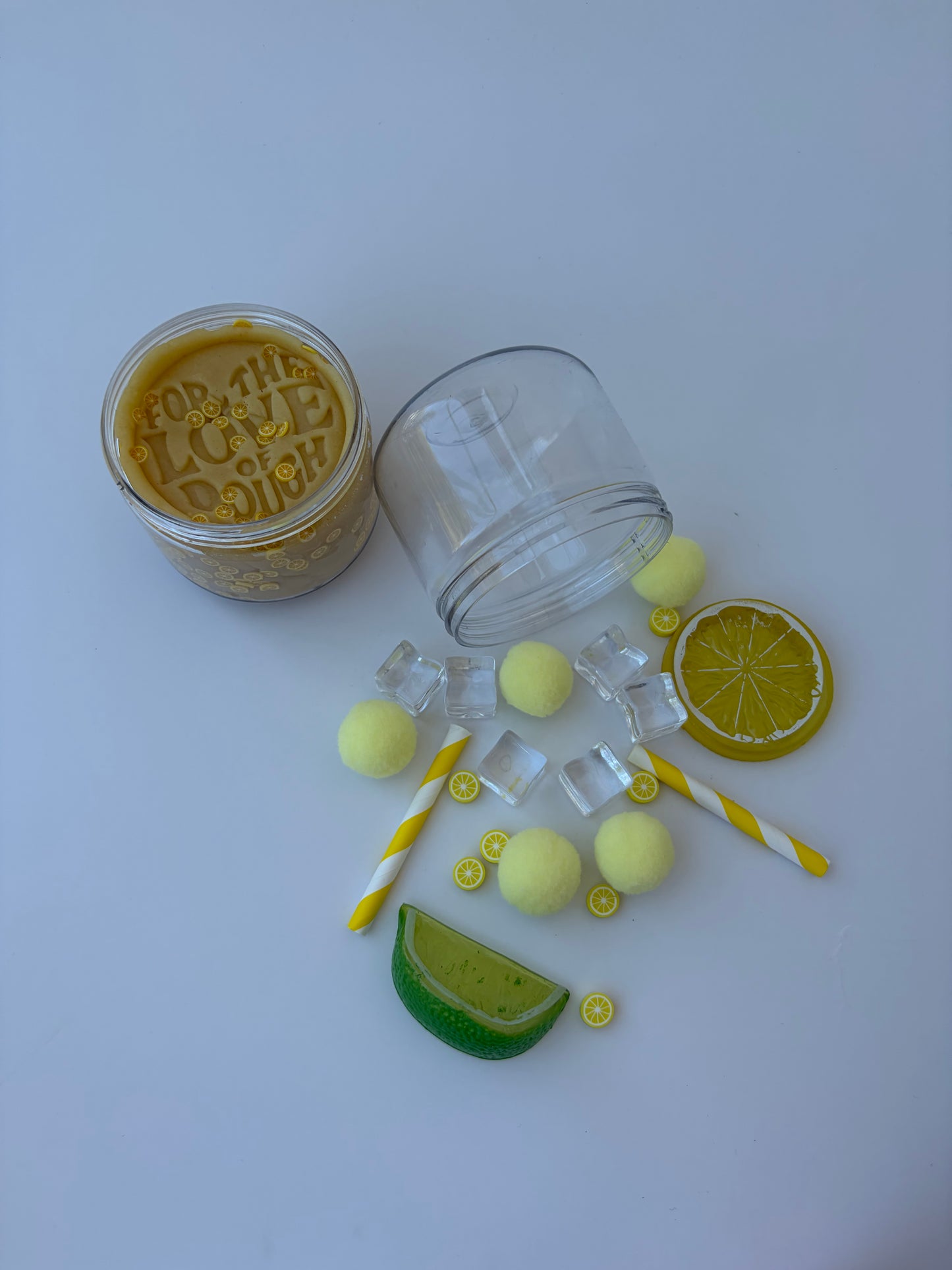 Lemonade Sensory Dough Double Jar