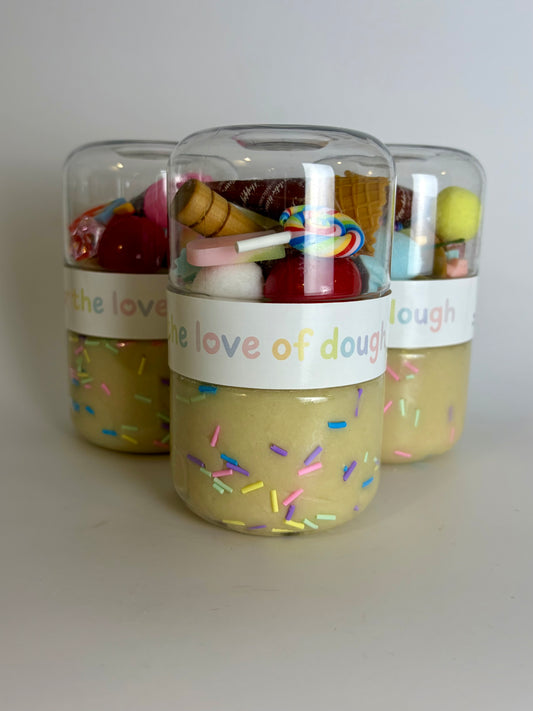 Ice Cream Sensory Dough Double Jar