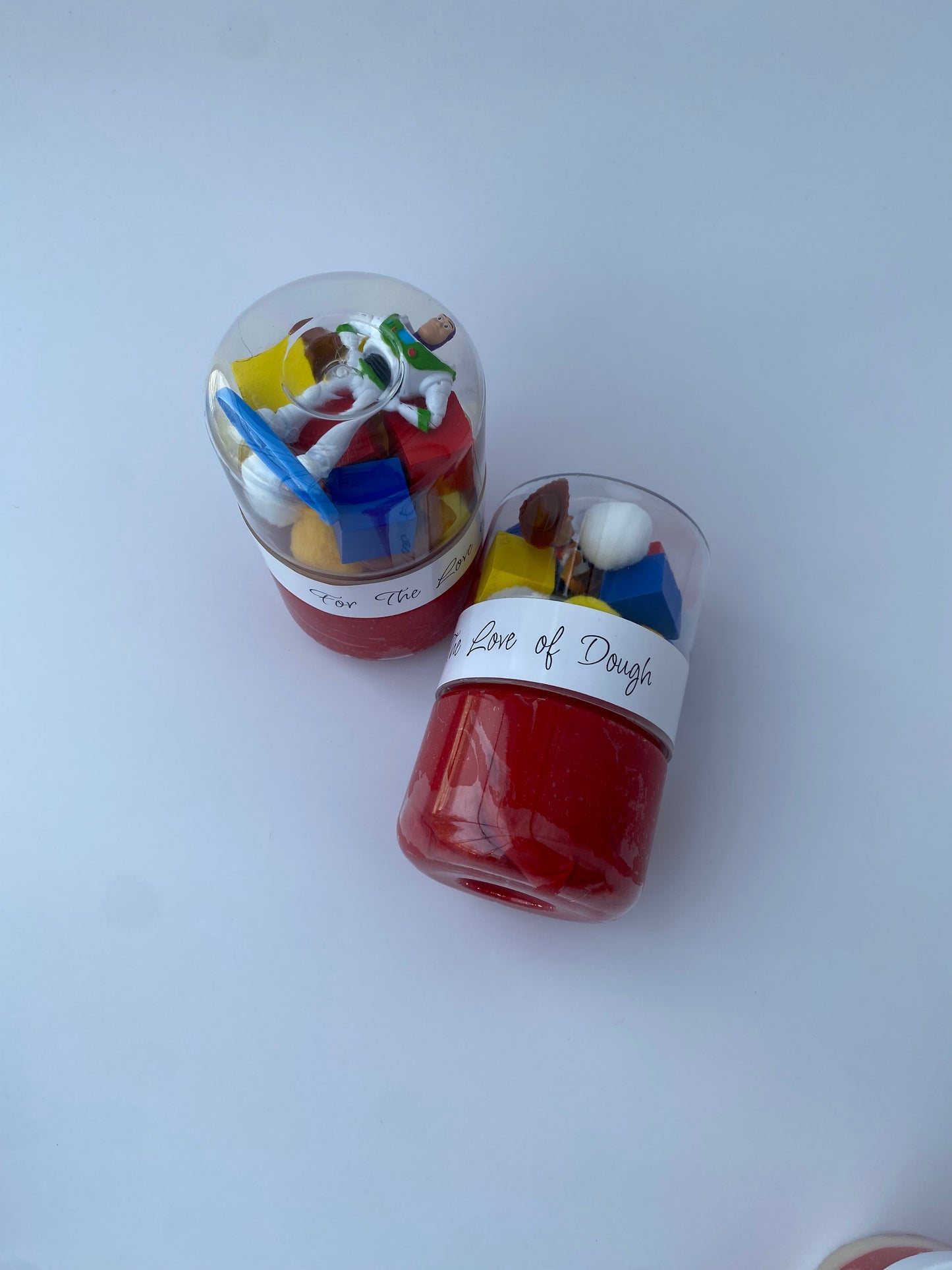 Toys Sensory Dough Double Jar
