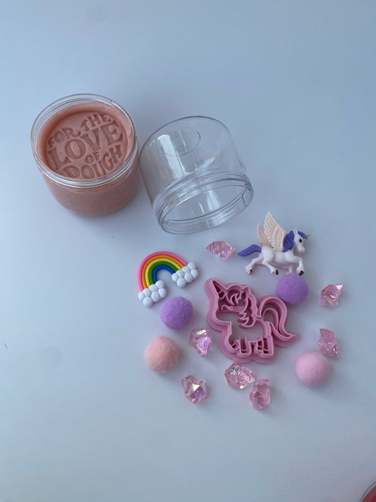 Unicorn Rainbow To-Go Jar