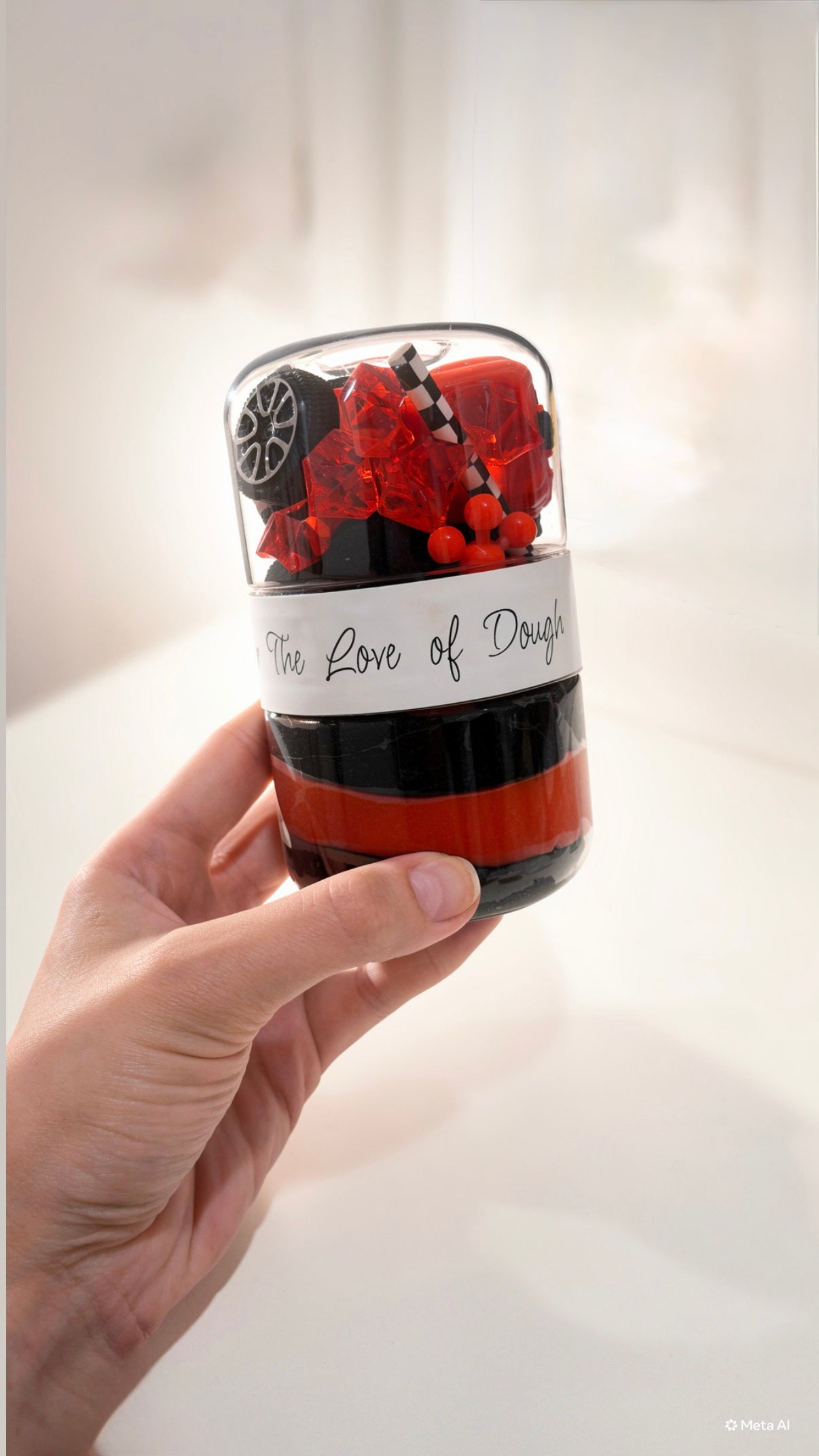 Monster Truck Sensory Dough Double Jar
