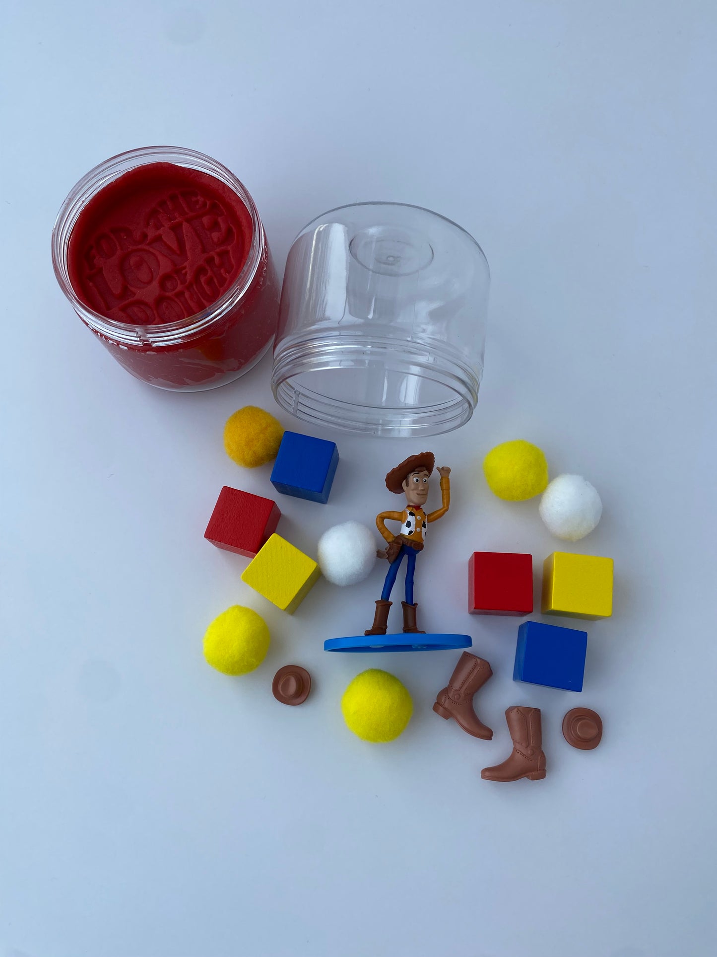 Toys Sensory Dough Double Jar