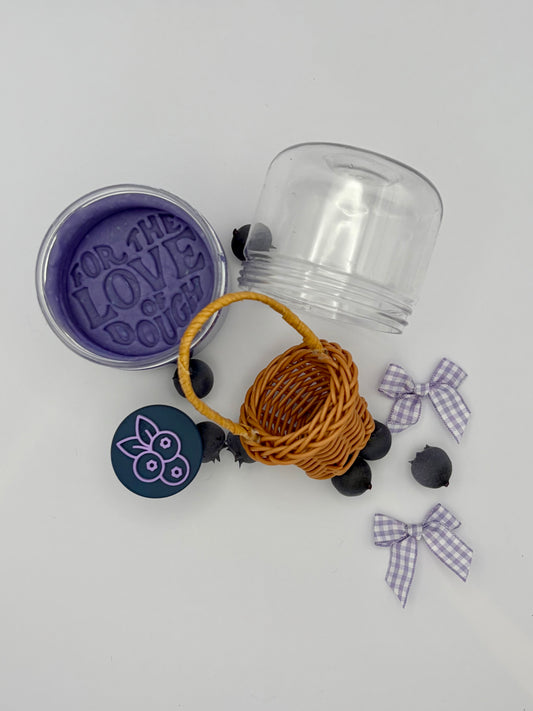 Blueberry Field Sensory Dough Double Jar