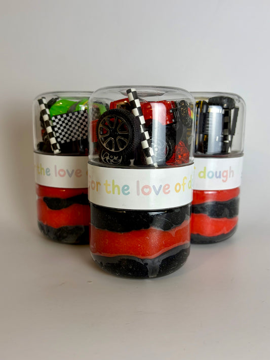 Monster Truck Sensory Dough Double Jar