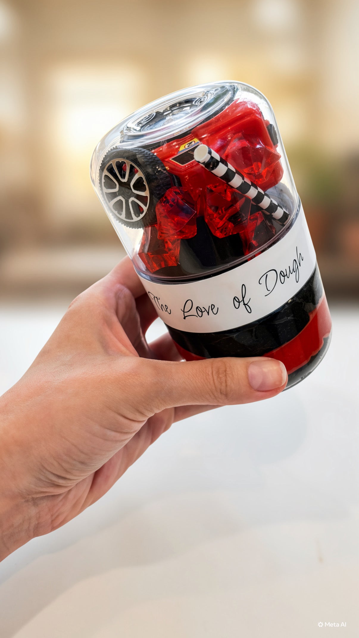 Monster Truck Sensory Dough Double Jar
