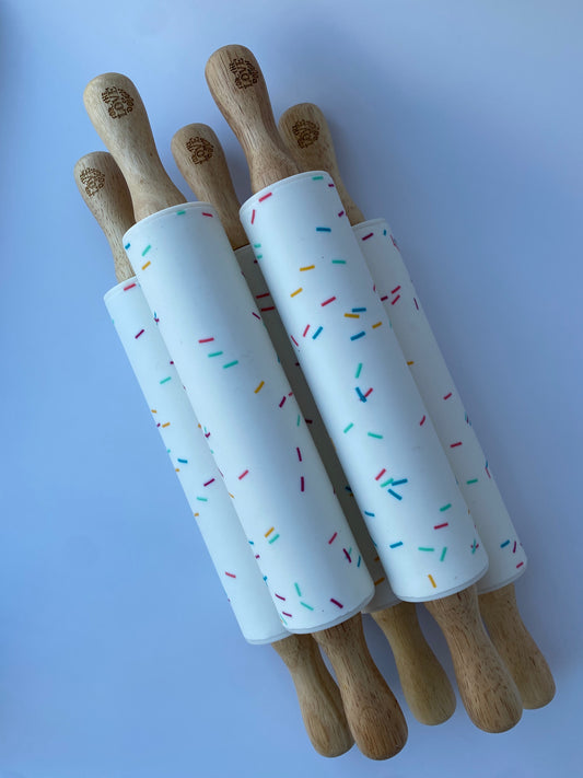 Sprinkle Print Rolling Pin 12"