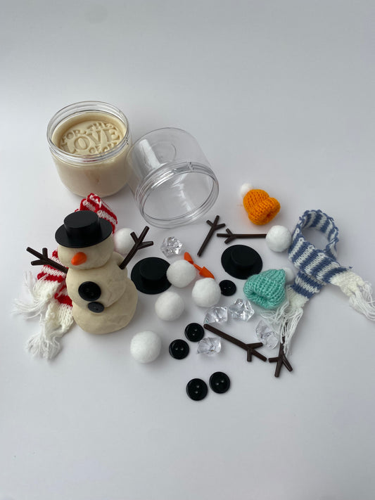 Build-A-Snowman Double Jar