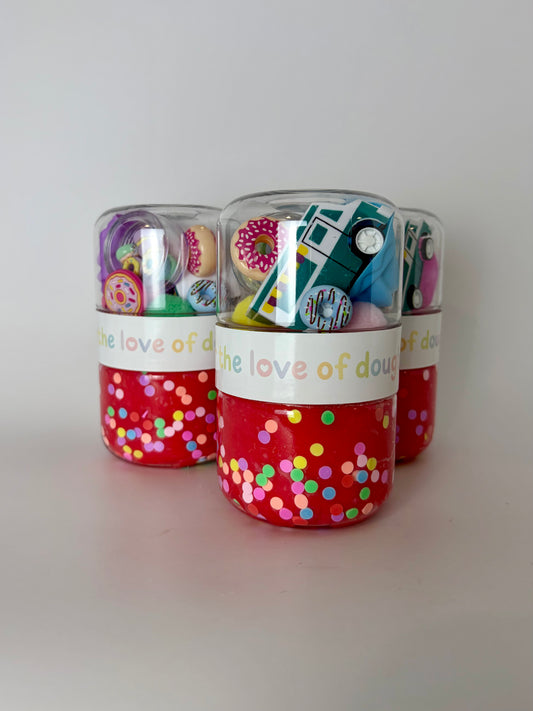 Donut Shoppe Sensory Dough Double Jar