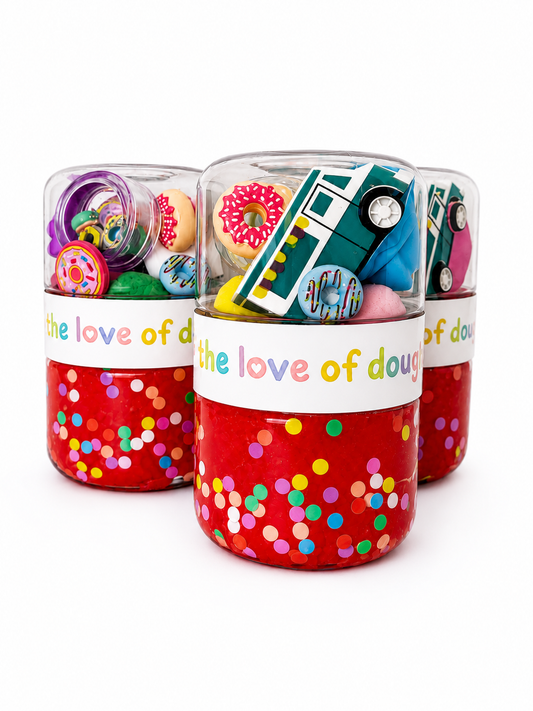 Donut Shop Sensory Dough Double Jar