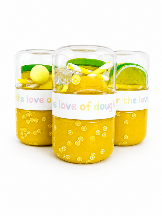 Lemonade Sensory Dough Double Jar