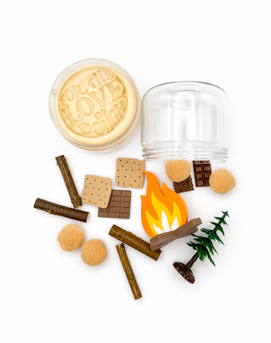 S'mores Sensory Dough Double Jar