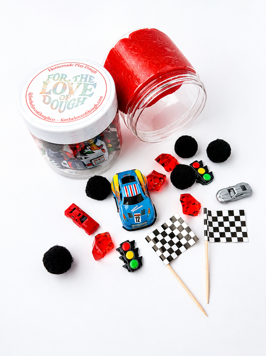 Race Car Mini Sensory Jar