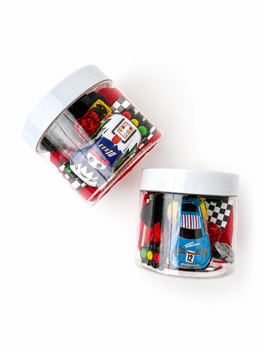 Race Car Mini Sensory Jar
